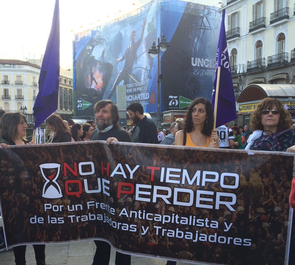 iDiarioES's tweet photo. #NHTQP en #Madrid a 5 años del #15M por un Frente #Anticapitalista y de los #trabajadores y #trabajadoras https://t.co/oHsLADv1f4