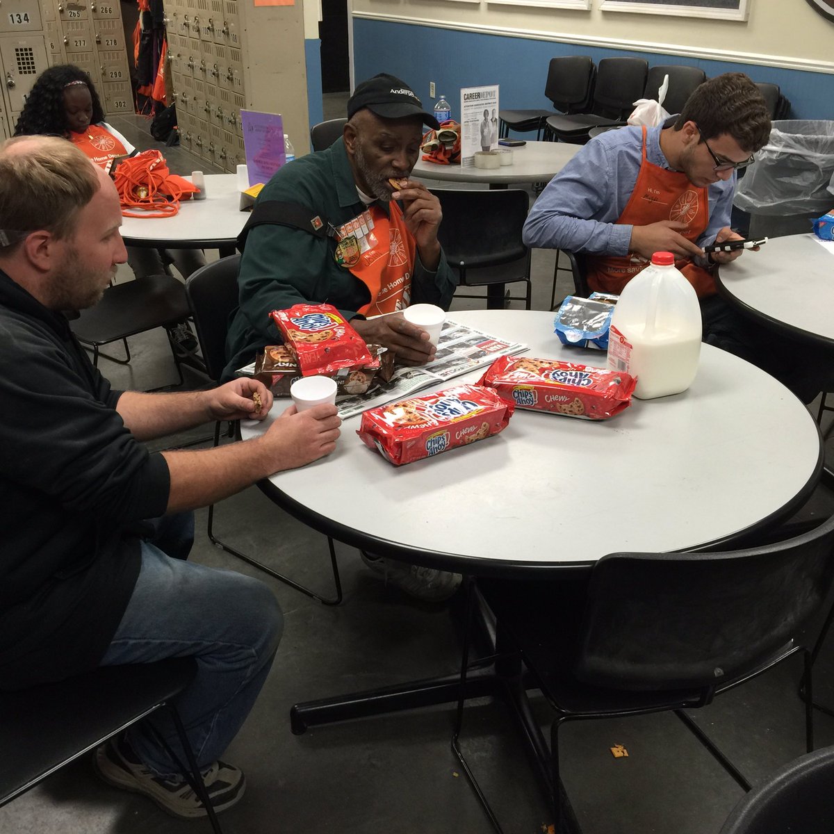 Cookies and Milk!! Chips Ahoy!!