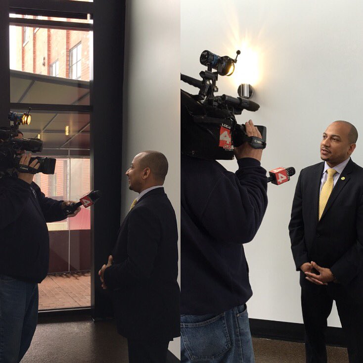 NLC_Detroit's tweet photo. Thank you @Local4News for joining us at our event #DetroitConvo #NLCFamily #NLCFellow #Detroit #Michigan https://t.co/G9fIZp7ilT