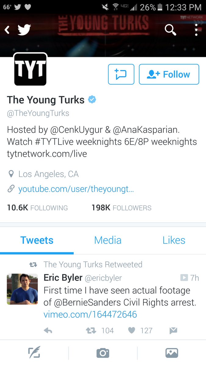 BernTheMovie's tweet photo. Yessss! @TheYoungTurks shared our video! https://t.co/J4U5lkSPzs