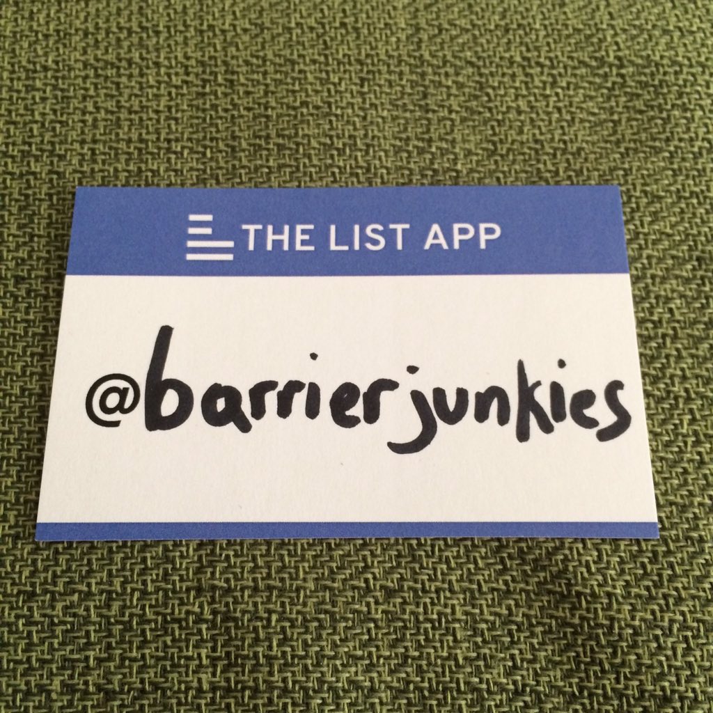 barrierjunkies's tweet photo. Follow us at Li.st! @TomQuestion @thelistapp https://t.co/3o33om22R8