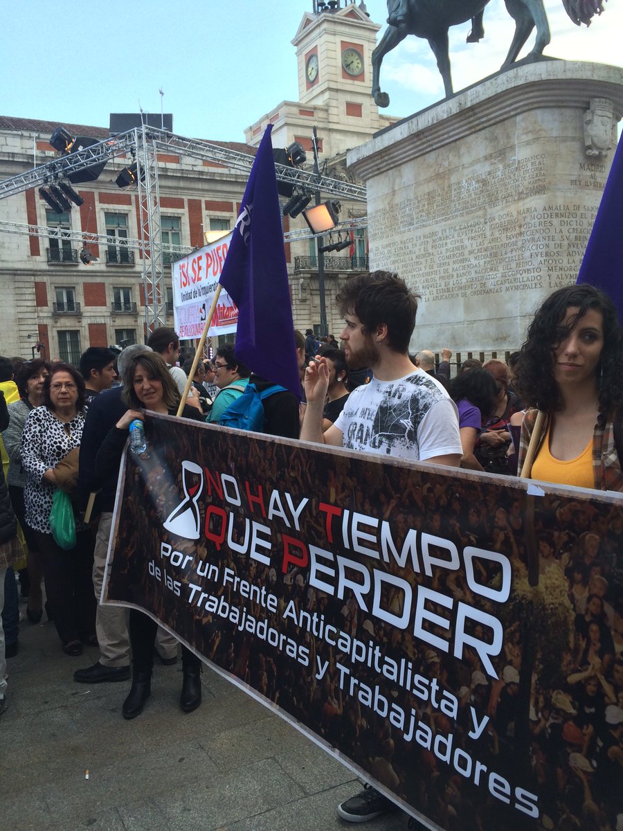 iDiarioES's tweet photo. A 5 años del #15m en #Sol #NHTQP reivindicando las #demandas incumplidas y traicionadas https://t.co/Zkp0FoWBxe