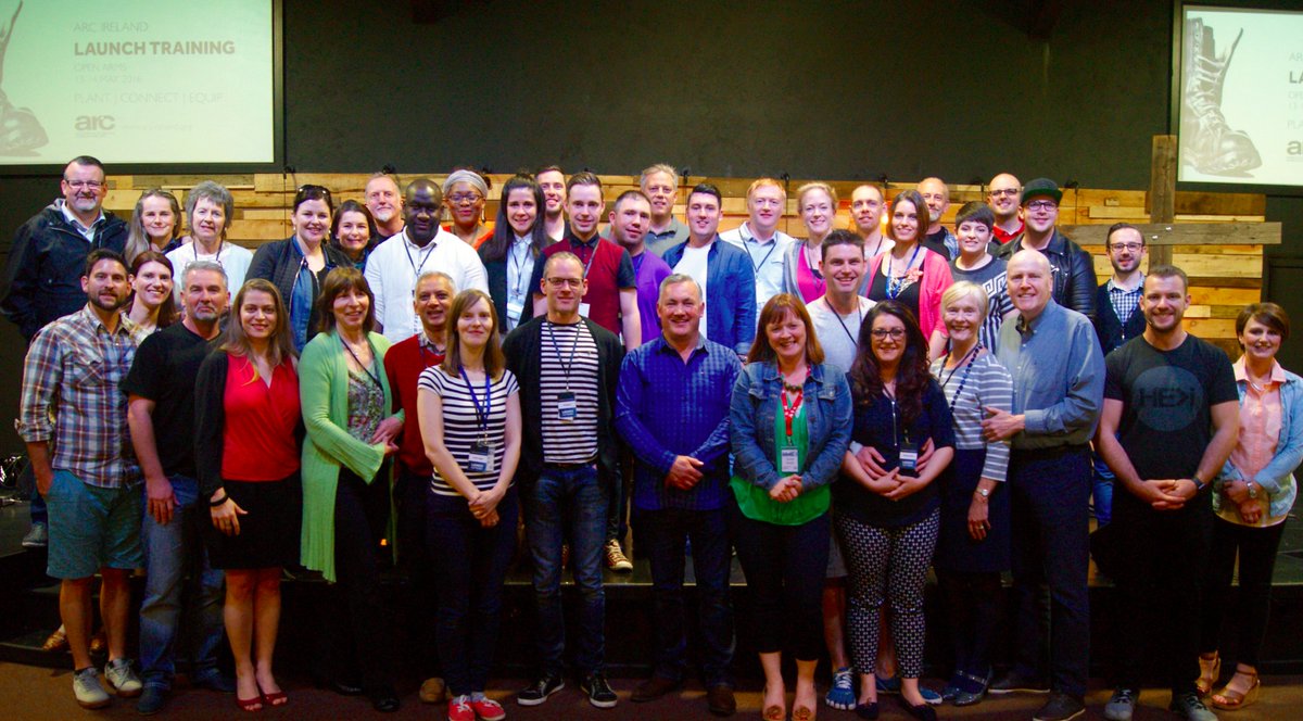 (Most of) our 52 people who joined us for our first ever #LaunchTraining #arcchurches #dontdoministryalone