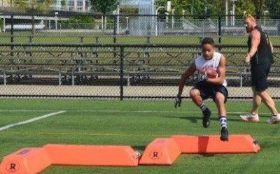 chatfootball's tweet photo. https://t.co/mqKO3R0h1y RB Teon hoping to emerge as Jugglers’ leader (VIDEO) #BCHSFA #Class2019 https://t.co/FyB43kVMRP