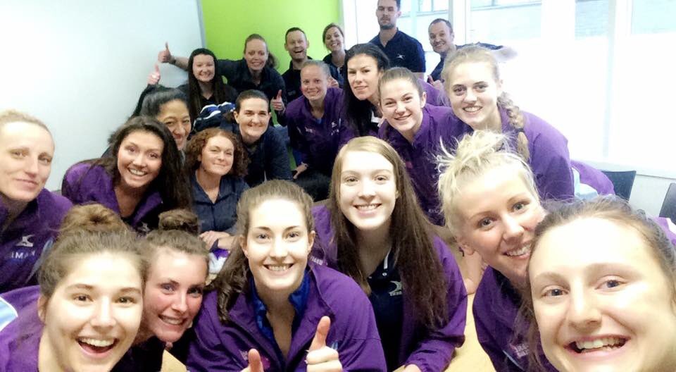 NetballScotland's tweet image. The Thistles would like to thank everyone for all of the amazing support over this weekend. #ThistleArmy we 💜 you! X