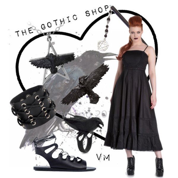 See our blog for great styling ideas for our favourite summer dress by <a href="/SpinDoctor/">Spin Doctor</a> 
the-gothic-shop.blogspot.co.uk/2016/05/summer…