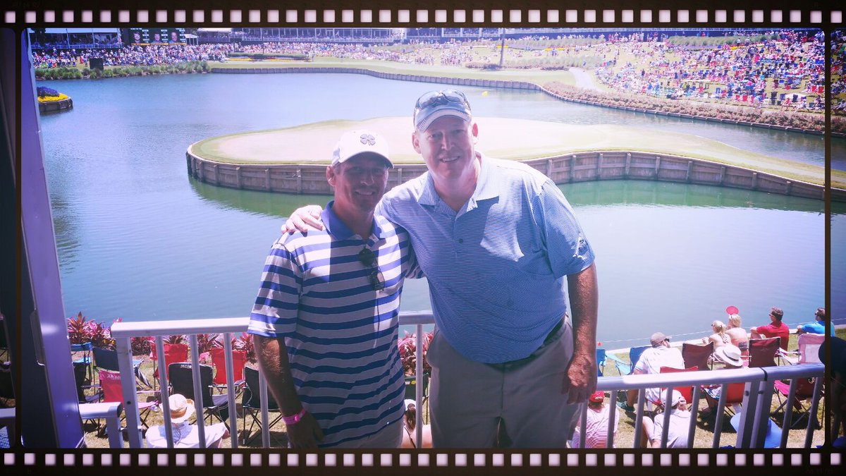 Great time at @THEPLAYERSChamp with great friends at #ThePlayersChampionship #THEPLAYERS