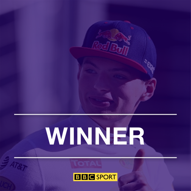 Max Verstappen wins the #SpanishGP &amp; makes history to become the youngest ever F1 winner!

bbc.in/1XbSccd