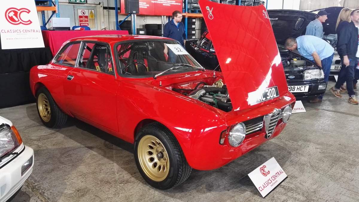 car_witter's tweet photo. #AlfaRomeo 1600 Sprint GT anyone? #FIA spec for hill climbs, sprints &amp; track days. £35k estimate. https://t.co/0Knu5lLahT