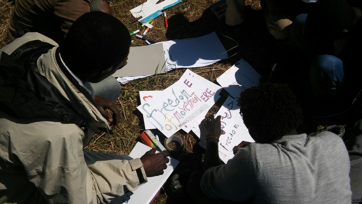 #Ventimiglia, 15M #WorldDebout against borders and tortures @NoBorder20miles