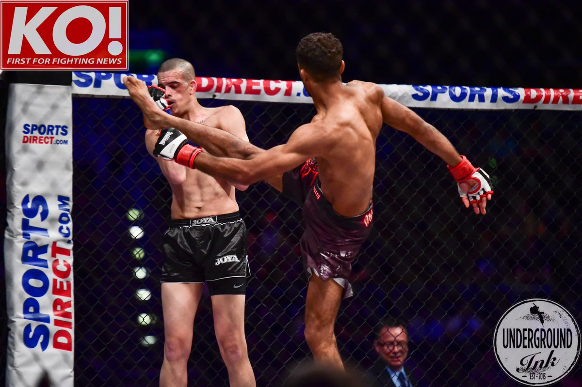 KOTVMedia's tweet photo. #JaiHerbert V #TonyMorgan Jai wins by rear naked choke round 2 at #bamma25 @bamma https://t.co/2W1xNbTUg8