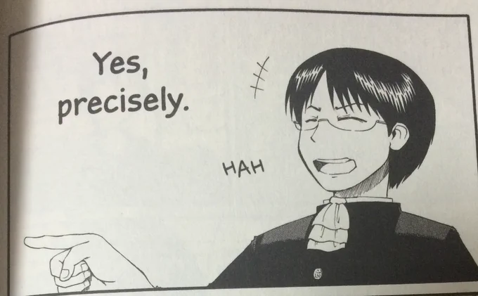 難訳箇所②
「ぬかしおる」はYes,precisely、「まったく、その通りだな」ぐらいのニュアンスでしょうか。
有名な箇所なのでファンサブもいくつか作られているのですが、訳者によって全然違う言葉が当てられているのが面白いですね。 