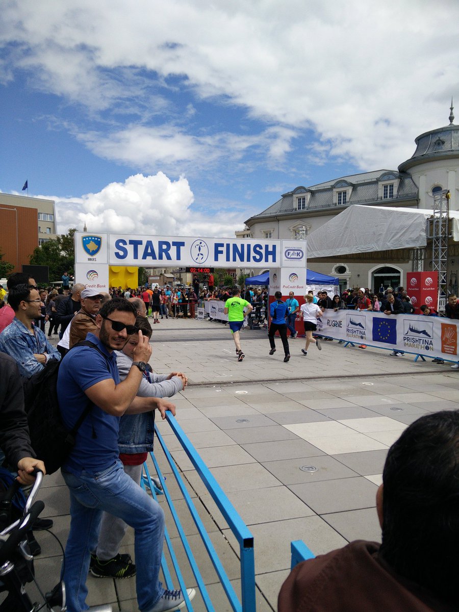 Nice time in Prishtina during #halfmarathon <a href="/blerimzogu/">Blerim Zogaj</a> <a href="/uraganak/">Uragan Alija</a> #kosovo