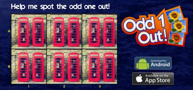 buttonhale's tweet image. 😖 This game is driving me crazy.

Odd1OutApp.com