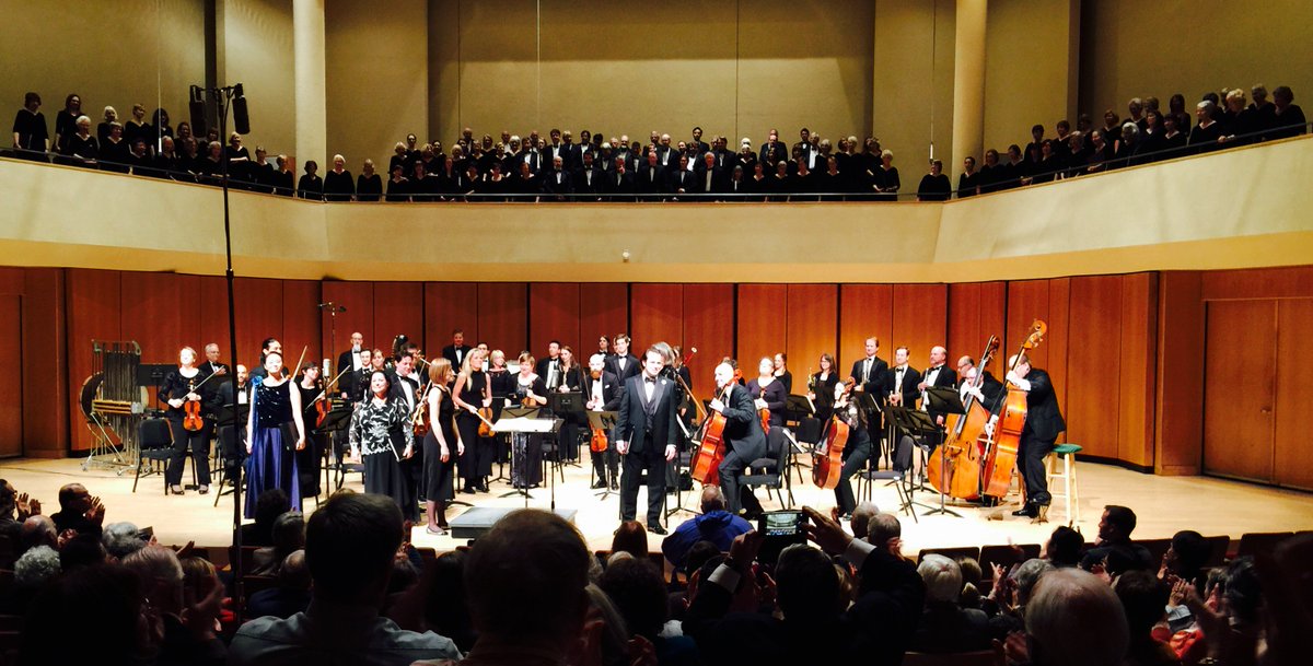 Thank you for a beautiful concert last night!