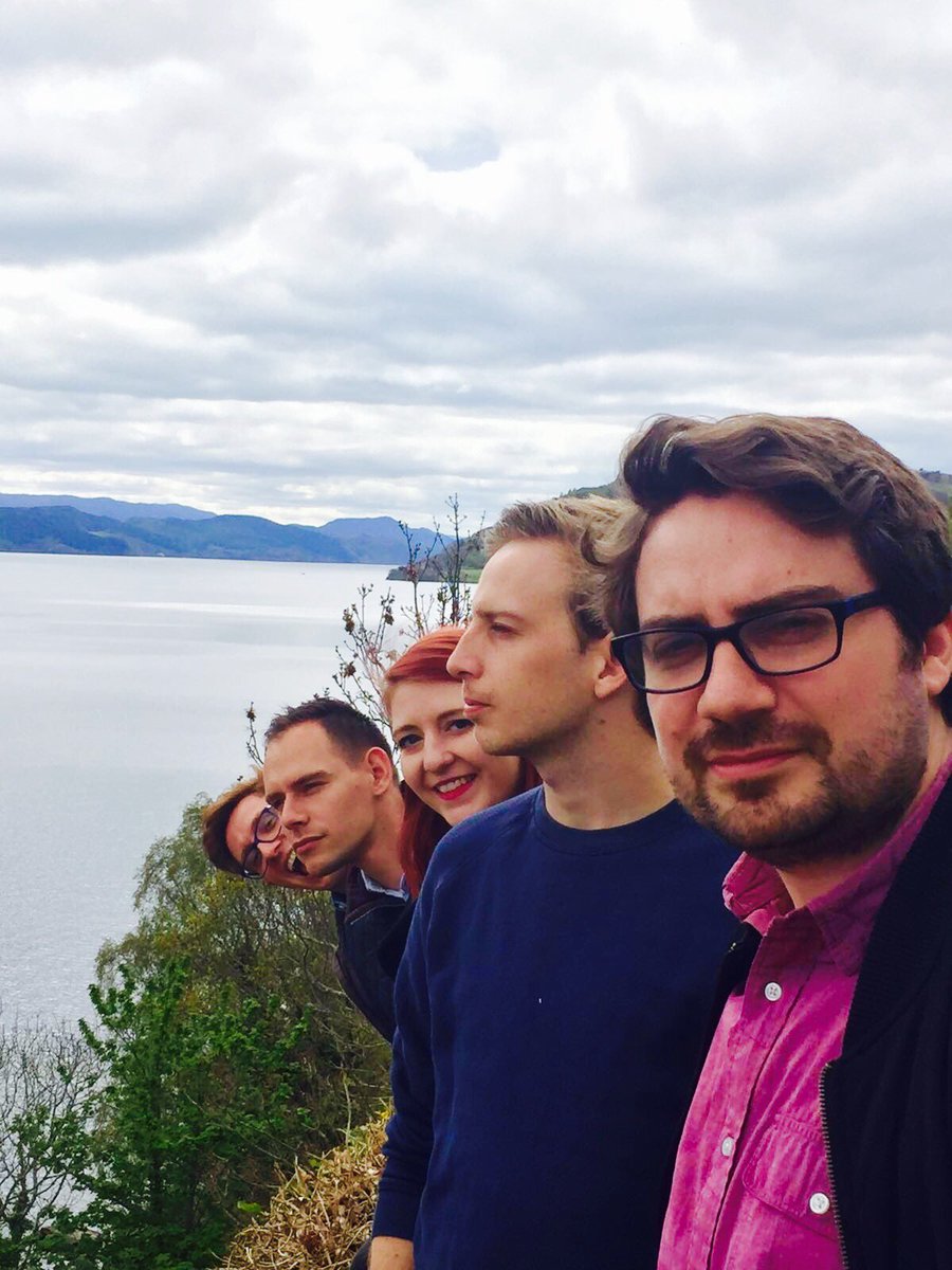 auburnjammusic's tweet photo. Having a lovely weekend in Inverness singing &amp; playing with these chaps &amp; a quick visit to Loch Ness. @second_mile_ https://t.co/S7JiHvyegx