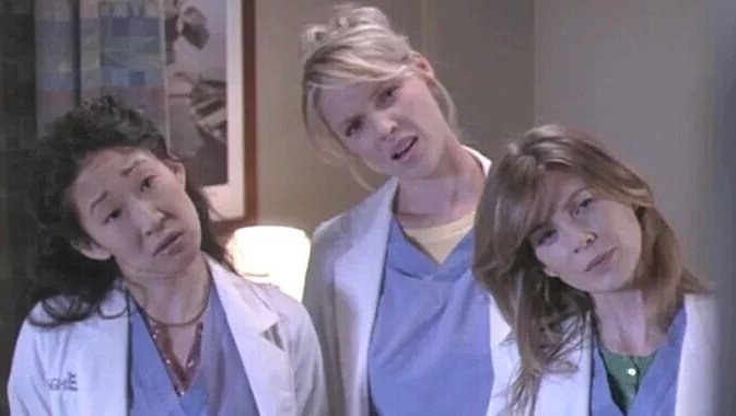 DrRobbinsDerek's tweet photo. Close Enough!!!
#HeadTilting
Haha @GreysABC Look how cute is this. https://t.co/ckI5z4Dg24