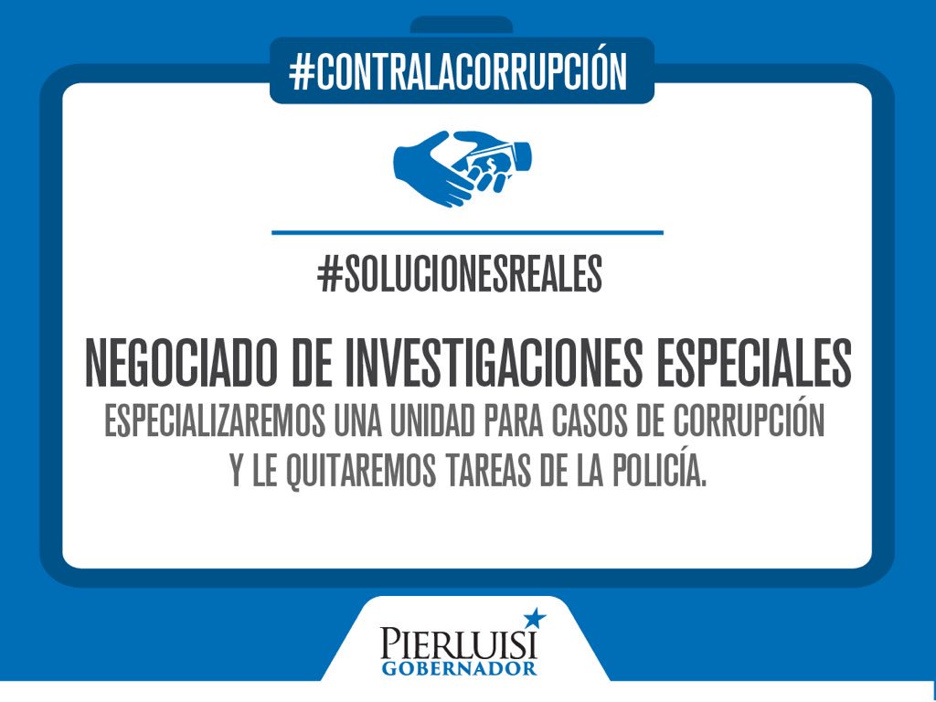 JuventudDiceSi_'s tweet photo. #SolucionesReales de @PierluisiPNP ante el tema de la corrupción #DebatePNP #YoDigoQueSí https://t.co/DNaLCZEdVt