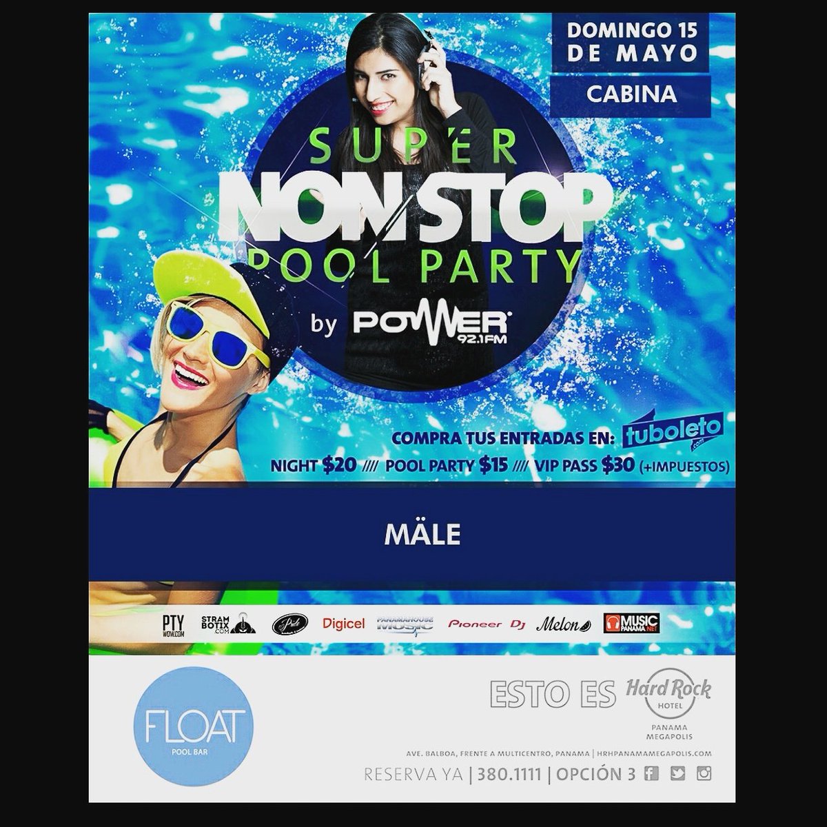 TematikPodcast's tweet photo. 🙌🔥🔥🔥🔥desde temprano en tu Radio @Power921 estos seran tus Djs #SuperNonstopPoolParty @CamiloDjPanama #OnAir https://t.co/IgJZSzbUJN