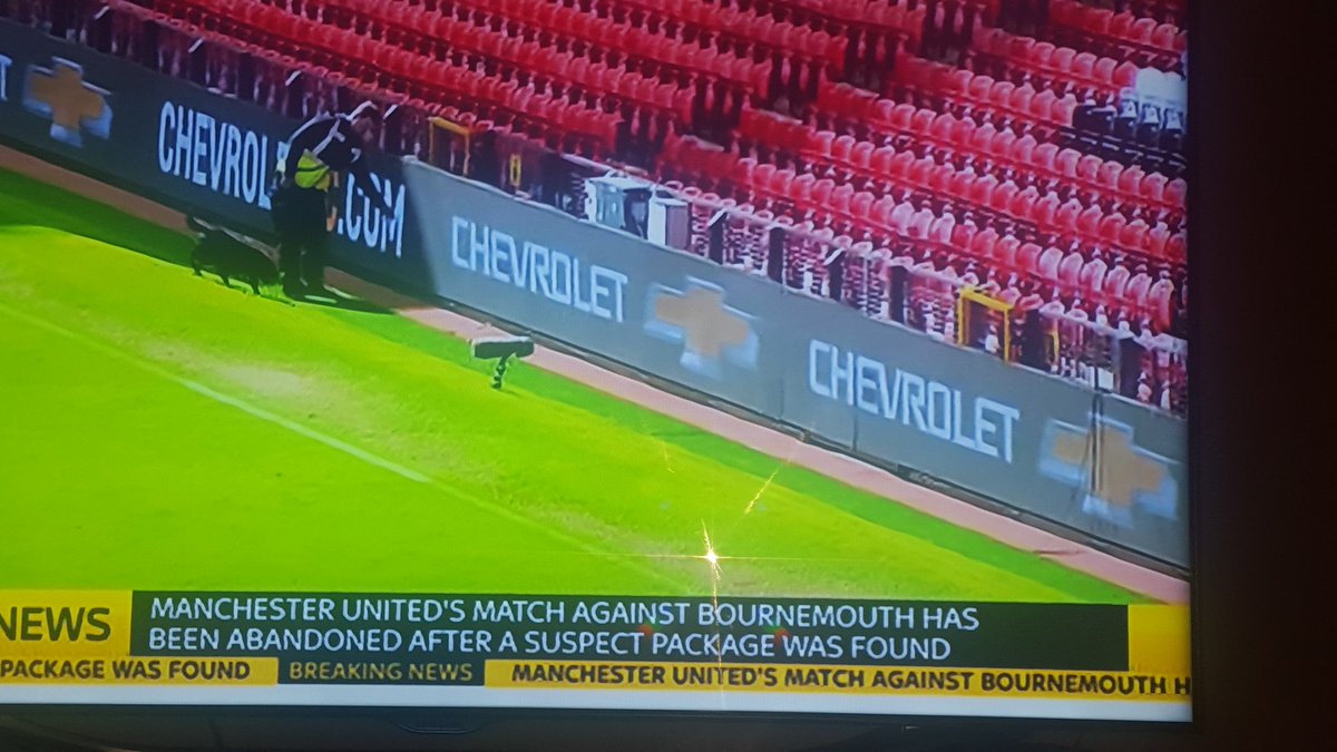 #ManUtd  match abandoned