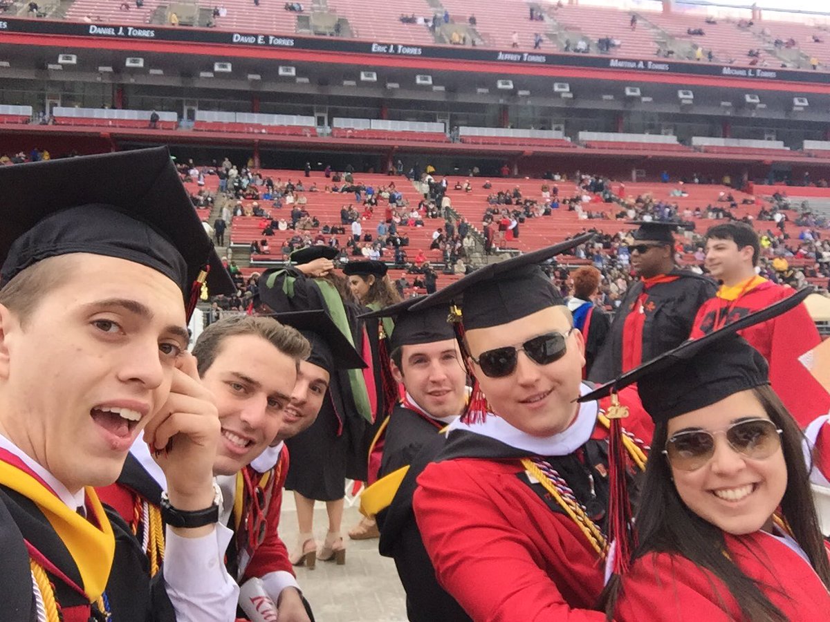 RyanSzemple's tweet image. 2 hours till graduation, but we out here chillin #RU250Grad