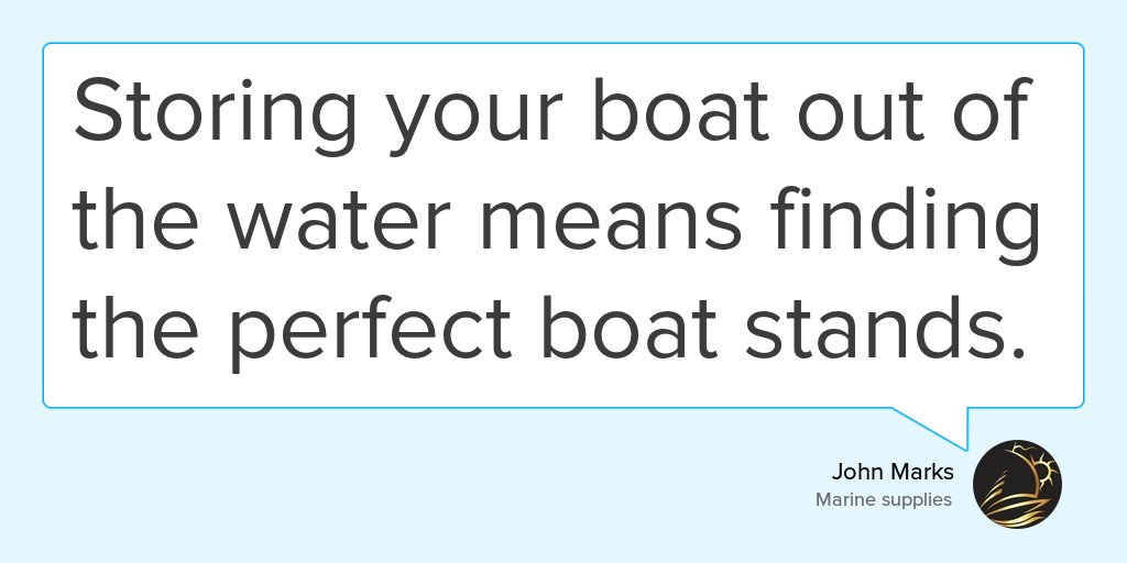 CBMsupply's tweet photo. "Storing your boat out of the water means finding the perfect boat stands." https://t.co/xAVLXMRH7T #jack #type https://t.co/mNDYqIMdl1