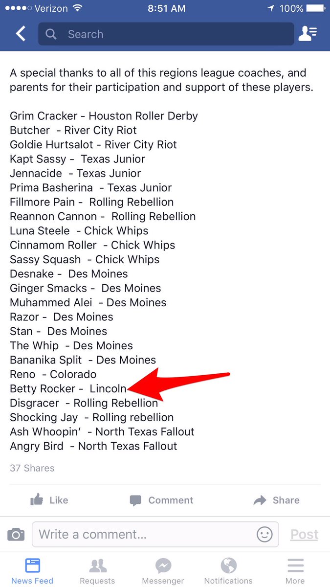 bettyrocker350's tweet photo. It's official! #Olympian #JuniorDerby #JrDerby #RollerDerby #LNK #USA #LincolnLightning #GetYourBettyOn https://t.co/xkTNMzMjiV