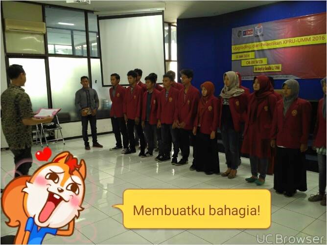 Pelantikan KPRU-UMM 2016
mari laksanakan Amanah dengan sebaik-baiknya kawan-kawan
<a href="/UMMcampus/">Universitas Muhammadiyah Malang | UMM</a> <a href="/BemUmm/">BEM UMM</a> <a href="/BestariUMM/">Lembaga Pers UMM</a>