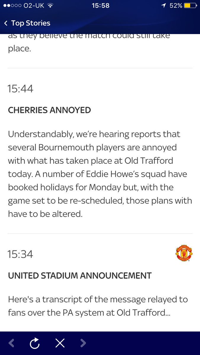 hawkytalky111's tweet image. @afcbournemouth I really hope your players didn&apos;t say what is in the picture attached #selfish #realitycheckneeded