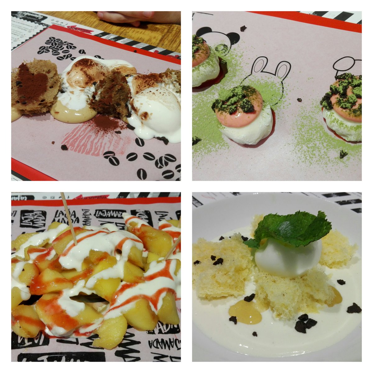 MonicaGoar's tweet photo. Comer en @LaJamada es toda una experiencia de sorpresas y contrastes increíbles. #lajamada #masquerecomendable https://t.co/EL5PWEOJ0e
