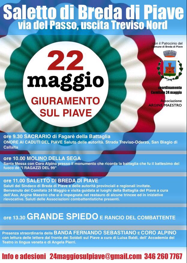 raffaelezanon's tweet photo. Dopo #asti2016 il 22 maggio tutti a Breda di Piave #alpini  con #tricolore e #spiedo da record https://t.co/0j4CibQB2P