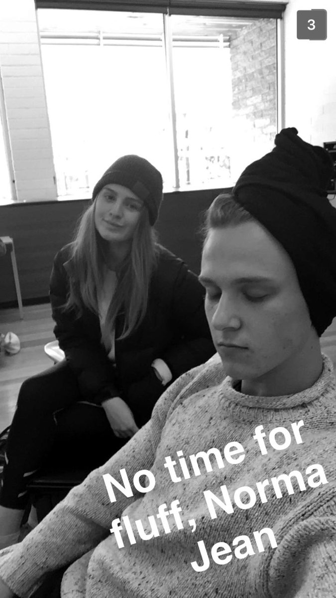 singwthbeccyloo's tweet photo. When you and Bae are vibing @jensradda #coldheads #voiceclass2 #rebels https://t.co/oZcJK546Z2