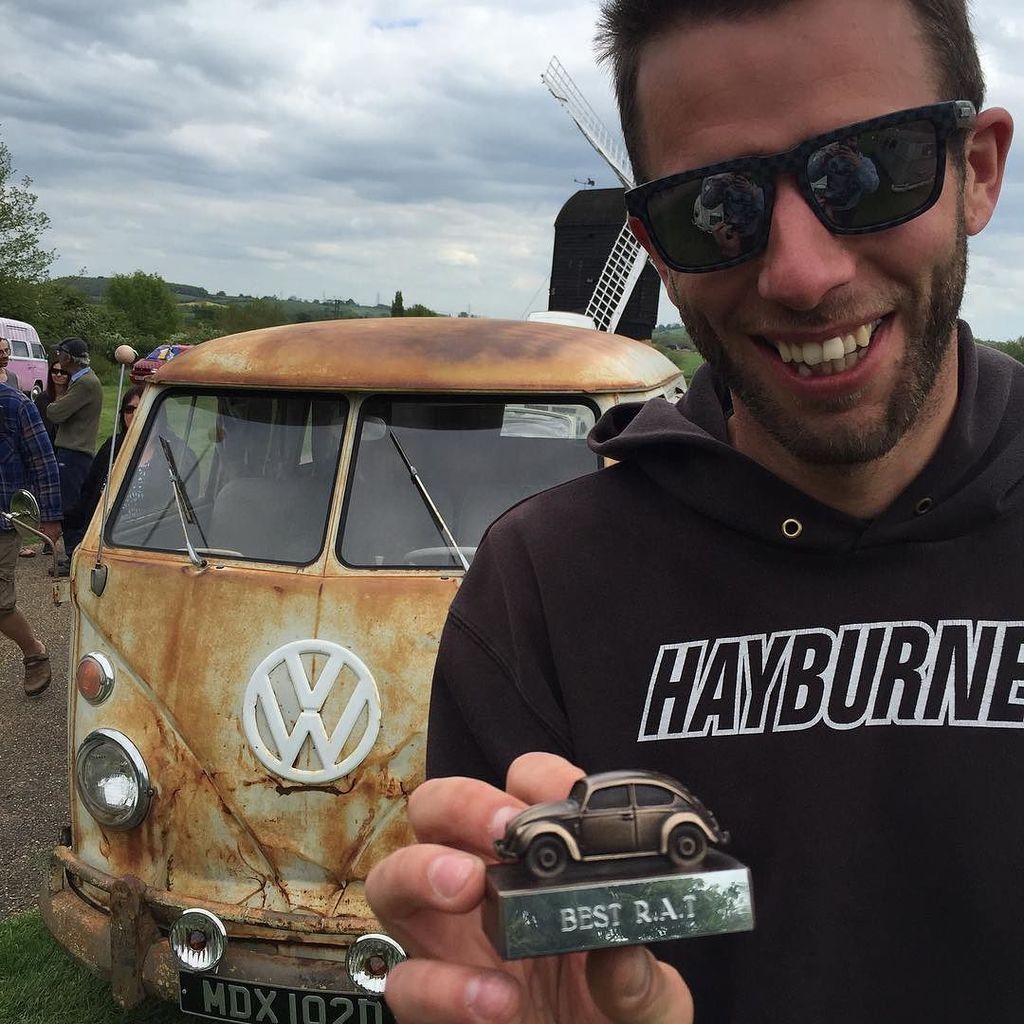 dubbusses's tweet photo. Spooner boy won best rat @rob_r68 #ratlook #ratvan #dubber #vwsplit #vwcamper #aircooled #patina #splitscreen #hil… https://t.co/qnvQEbocPH