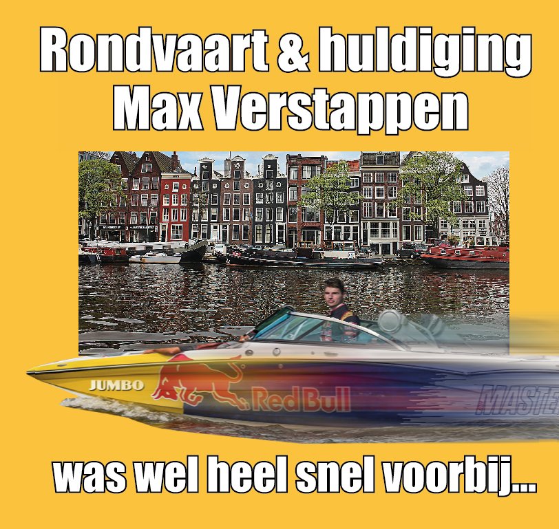 We waren net even bij de huldiging van <a href="/Max33Verstappen/">Max Verstappen</a> #verstappen