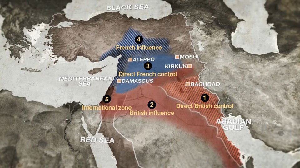 In 1916 a Frenchman and a Briton drew lines in the sand and defined the modern Middle East aje.io/bb67
