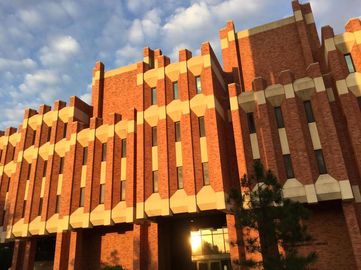 PalmeriJoAnn's tweet photo. Following some busy 24/7 weeks @OU_Libraries: a day of rest 2day! #OUGrad16 visitors can still enjoy from outside! https://t.co/loc2dN2KMW