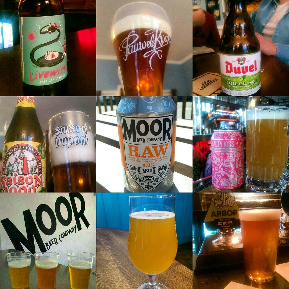 TomPaulMaya's tweet image. Great weekend down in #Bristol for another #TomsOnTour! Here&apos;s a few beers we had along the way! 🍻🍺😄🍺🍻 #craftbeer