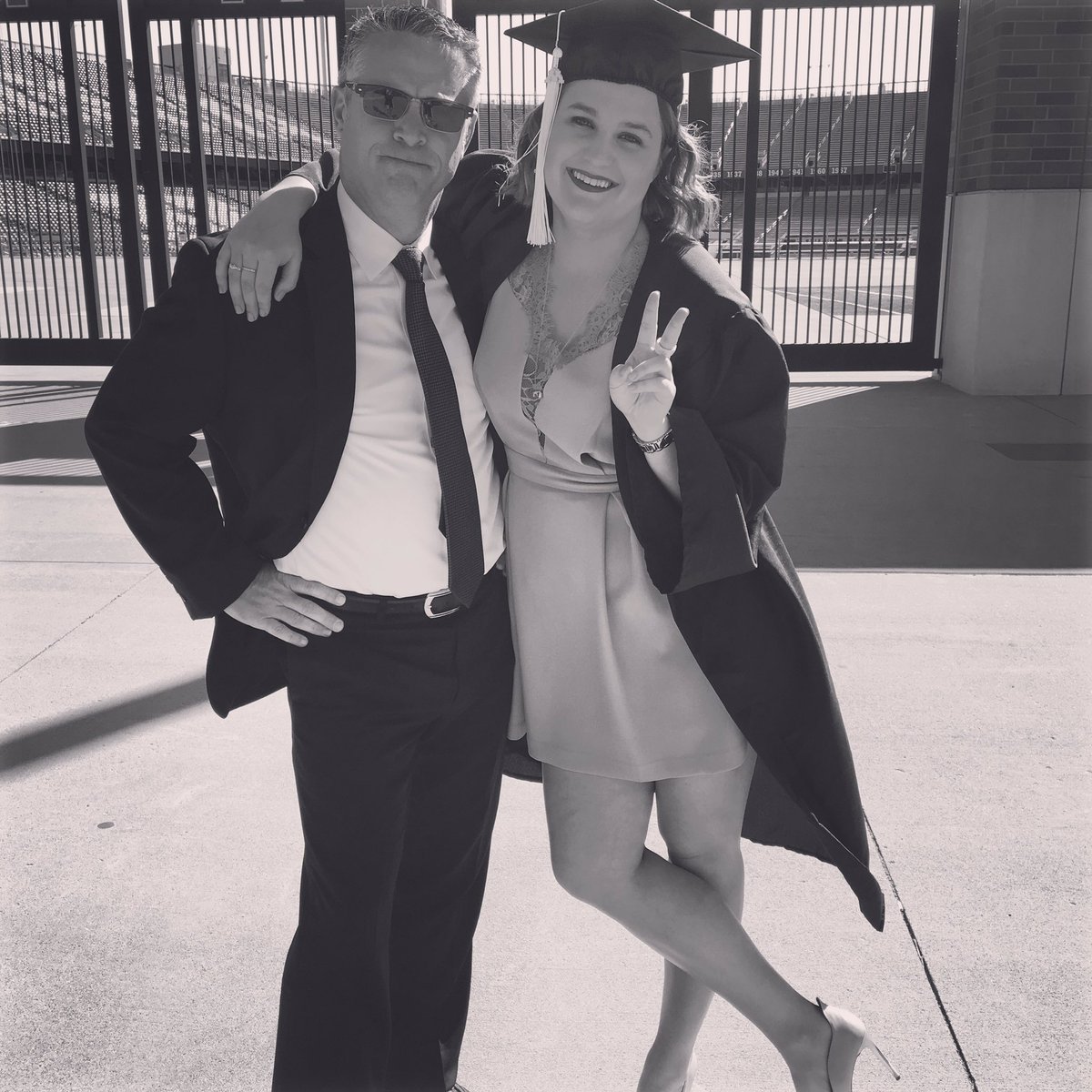 HellerSports's tweet photo. At the U of Minnesota with my girl @GeorgiaHeller for graduation. She is so cool!
#GopherGrad https://t.co/7gN0SxA0Nu