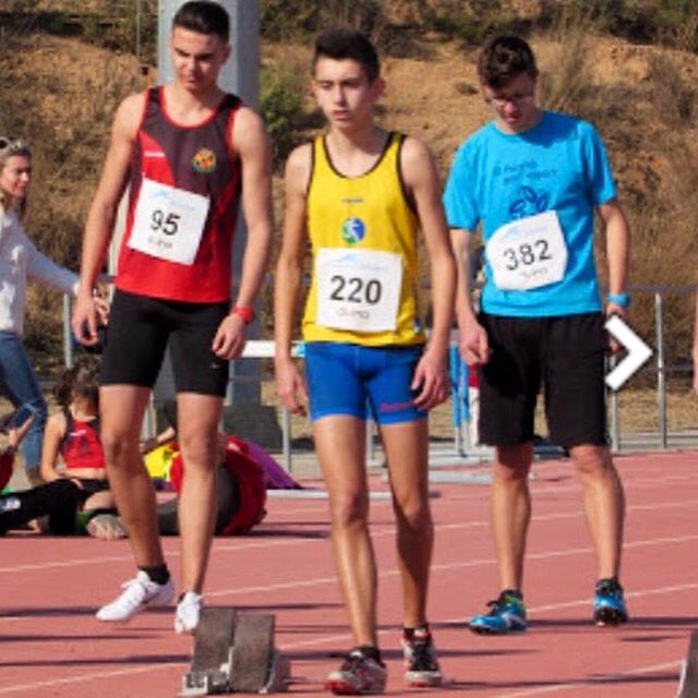 runelvendrell's tweet photo. El Raúl Lopez obté la mínima de participació pel Camp. d'Espanya Juvenil a la prova de 100mll amb un temps 11''42 https://t.co/Pojv6WG9we