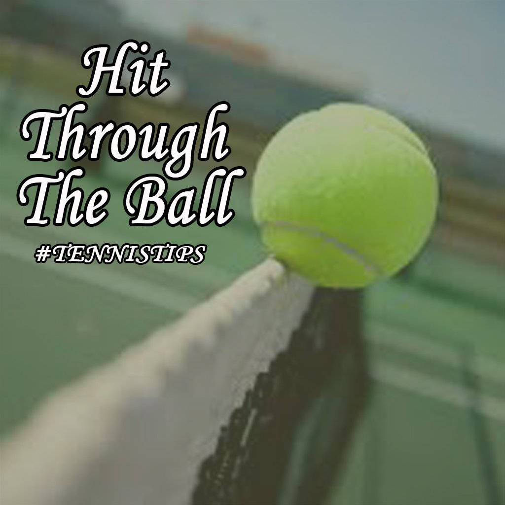 tennisdothow's tweet photo. #hitthetennisball #tipstowin #playtennis https://t.co/1lh1sVqCLH
