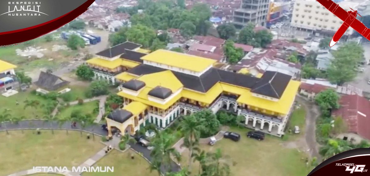 muhammadne7's tweet photo. Landmark Medan!Full view dari udara bisa dilihat dari hp berkat teknology @telkomsel #elangnusa #captureindonesia https://t.co/L161Lvl0iB