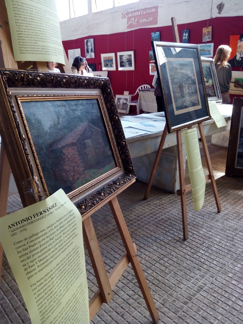 coemsa2010's tweet photo. Mercado de Arte en Sabarís, Plaza de Abastos , con subasta a las 18h https://t.co/m3xG822bP4