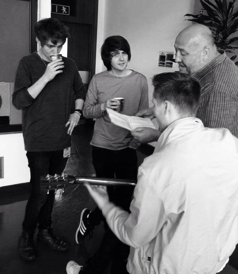 Rehearsing at the BBC yesterday with the legend that is Steve Speirs!!