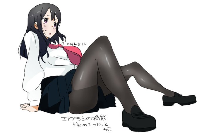 エアブラシって塗りが超楽なんだね～! #ストッキングの日 