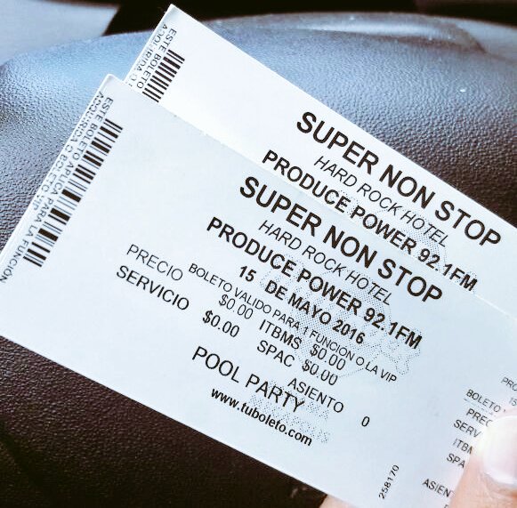 CamiloDjPanama's tweet photo. Los #PowerAdictos ya tienen su boleto y tu? Hoy nos vemos en el #SuperNonStopPoolParty de @Power921 !!!! https://t.co/gbVsa178LD