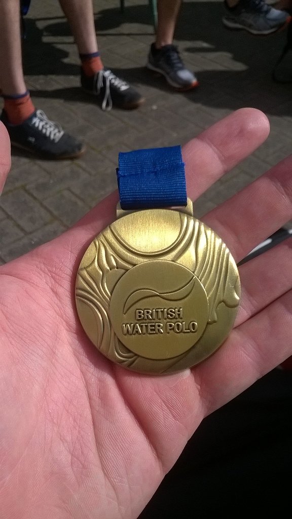 Finally got my hands on one of these very proud of <a href="/CoMWPC/">City of Manchester Water Polo</a> badlads! <a href="/BritishWPC/">GB Water Polo Champs</a>