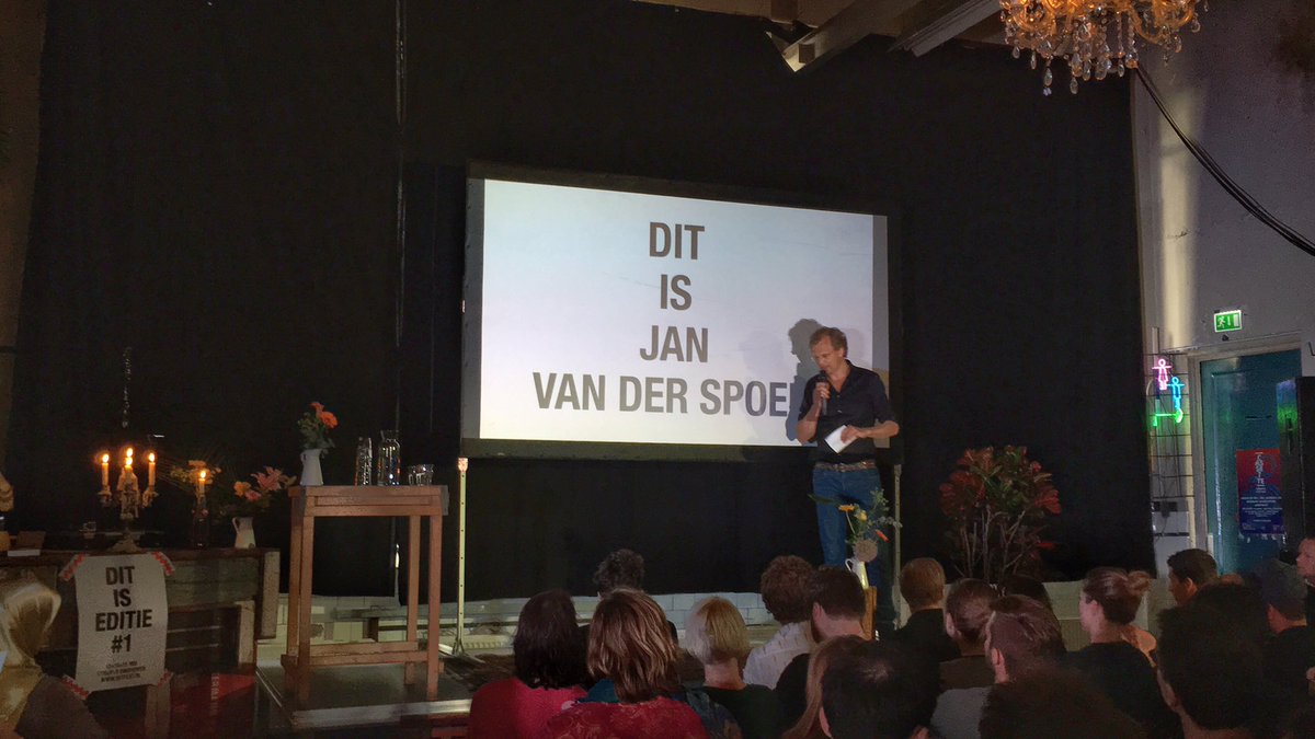 "We may say what we think, but we do what we feel." <a href="/PersonaAcademie/">Jan van der Spoel</a> <a href="/DITfest/">DIT Festival</a>