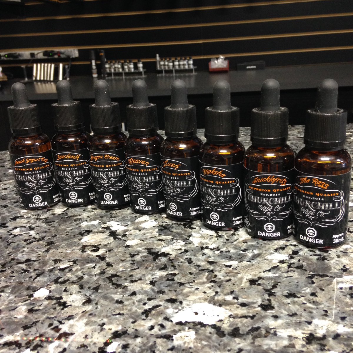 OSVSLeth's tweet photo. Come in to #OneStopVapeShop and pick up some @ChurchillVapeCo #EJuice, you won't be disappointed! #VapeCommunity https://t.co/m99Da9Vqtb