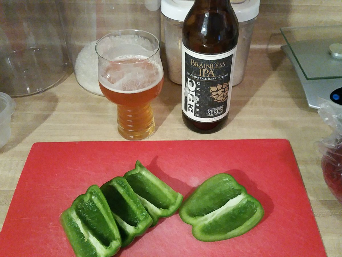 Belgian brainless and food prep for week