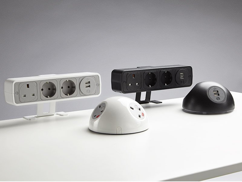 Smart new power blocks for a combination of UK, EU &amp; Fastcharge USB #eventprofs #tidycables goo.gl/w9dsWz